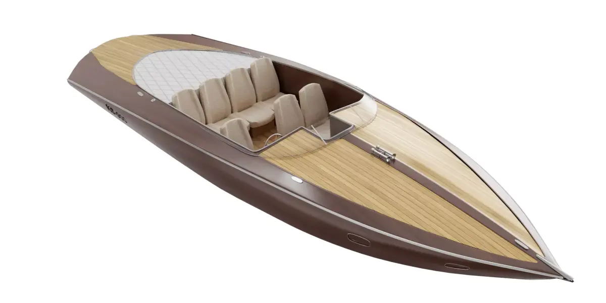 Speed boat BLENDER 3D Model Cycles 3D model