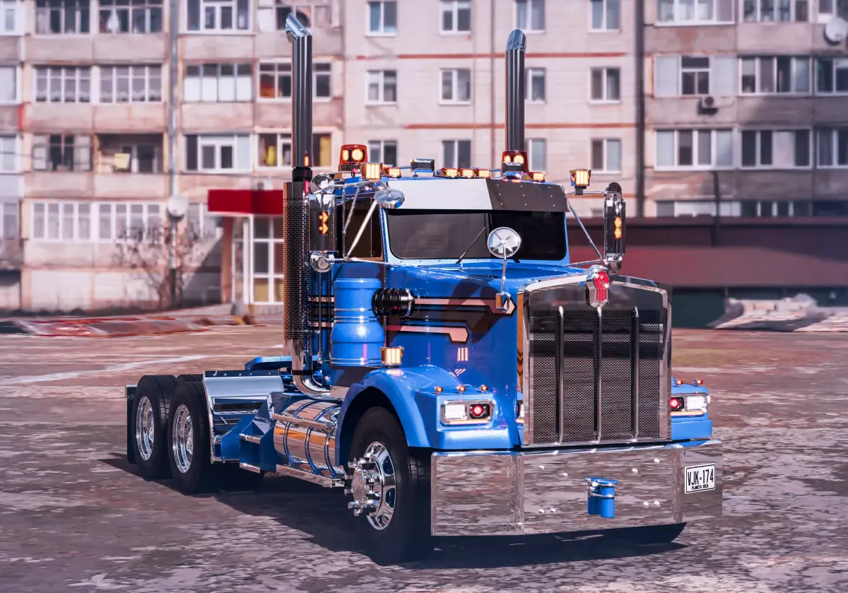 Kenworth T800  3D model