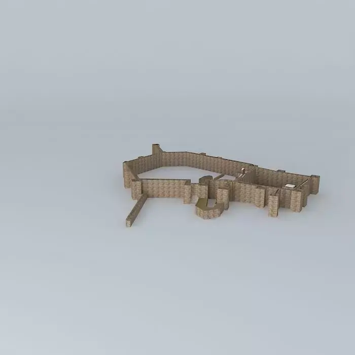 Castle Trujillo Free 3D model