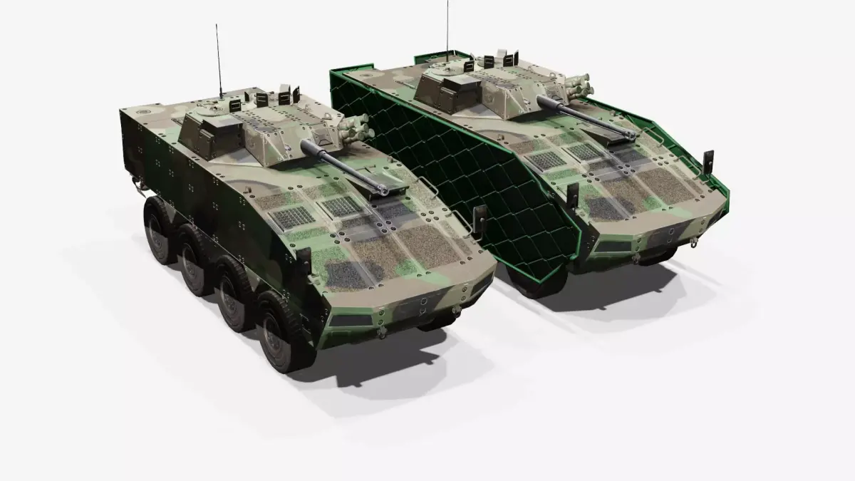 Puma Armoured Personel Carrier Low-poly 3D model