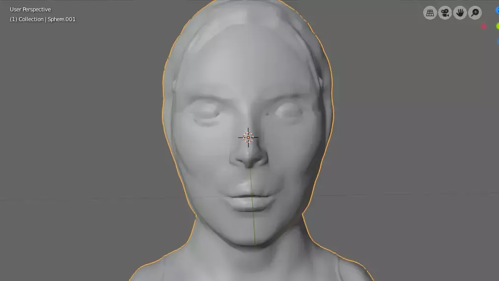 SciFi Bust 3D model