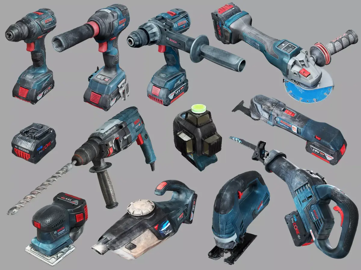 Bosch Power Tools RAW Scans Pack