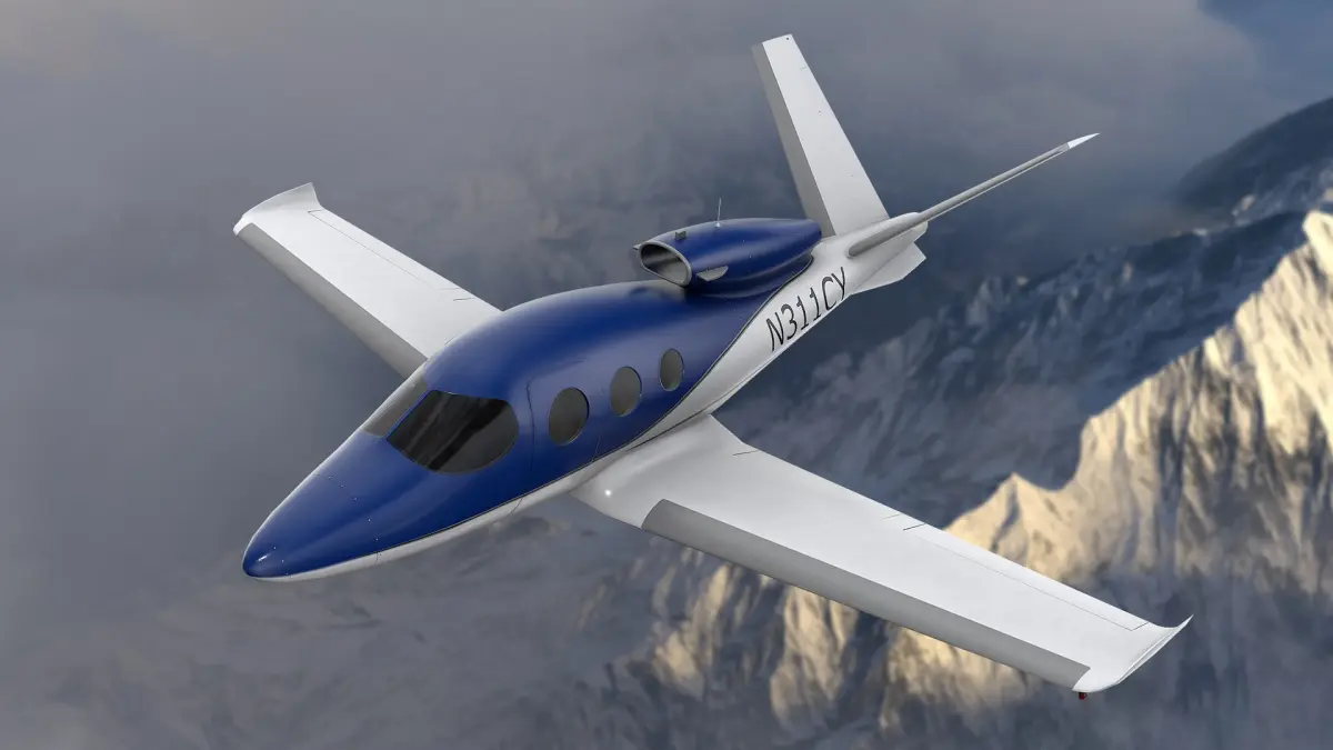 Cirrus Vision SF50 Private Jet 3D model
