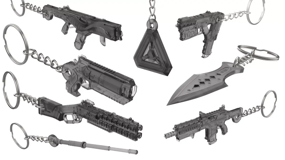 APEX Keychains Bundle - 8 Printable models STL - Commercial Use 3D print model