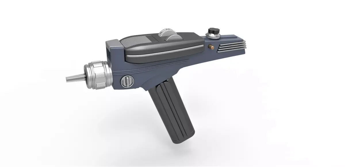 Phaser from Star Trek The Original Series 3D model