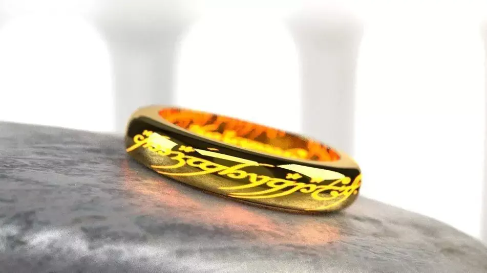 One Ring Low-poly 3D model