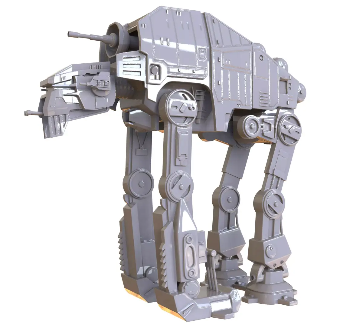 AT-M6 WALKER STAR WARS 3D print model