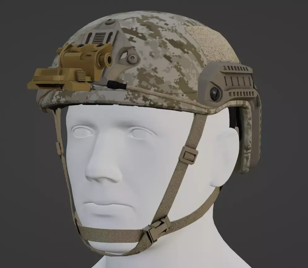 Ops-Core Maritime Low-poly 3D model