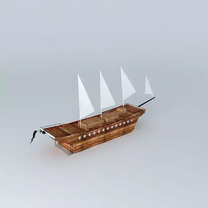 The USS Katrina Free 3D model