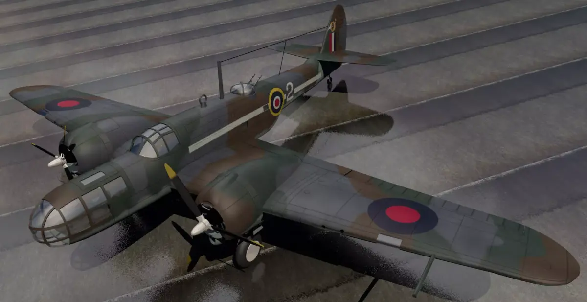 Martin 167 Maryland Mk-1 3D model