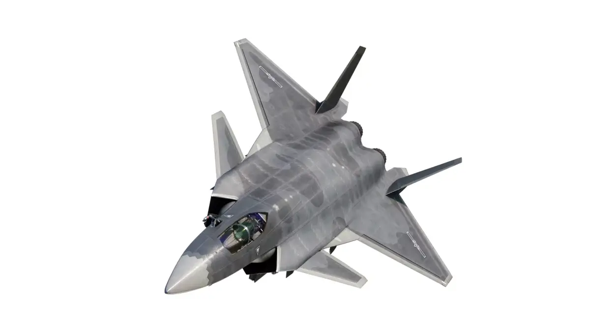 J20 J-20 F-20 F20 China J20 stealth fighter  Low-poly 3D model