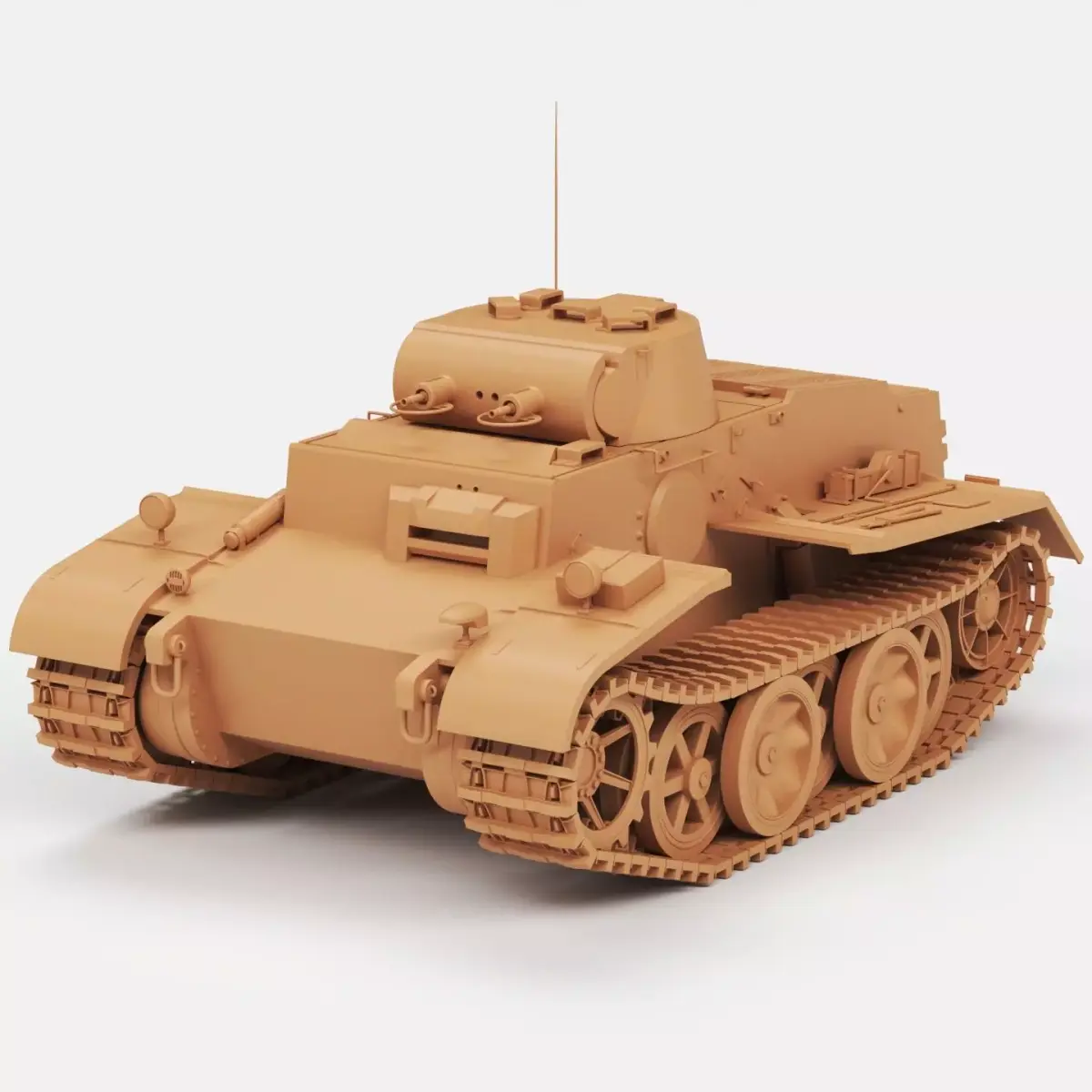 PzKpfw I Ausf F 3D print model