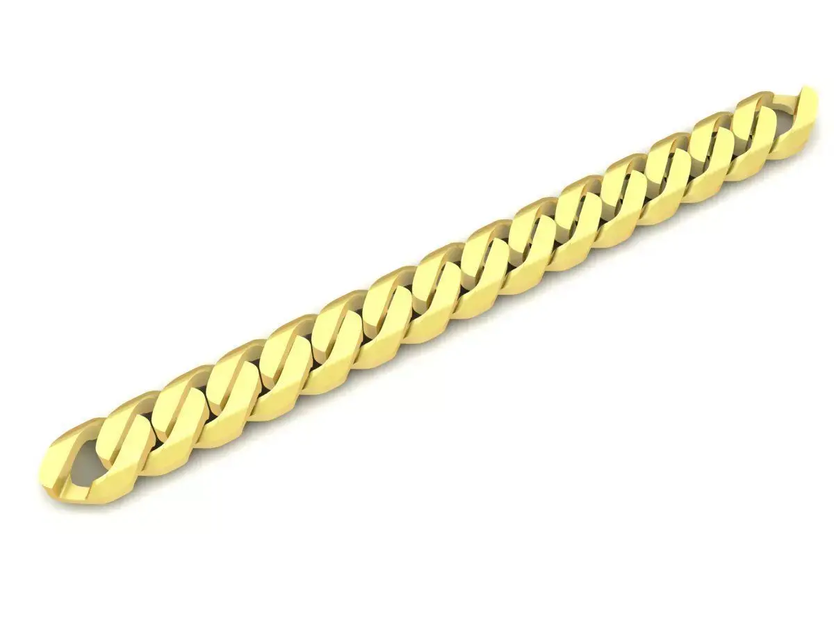 Modern Chain Link Jewelry Component Design 3573 3D print model