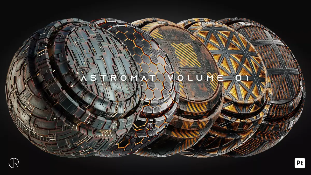 AstroMat Vol 01 Sci-Fi Smart Materials  Sci-Fi pattern Texture