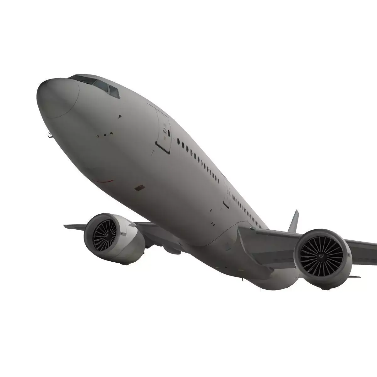 Boeing 777-200LR generic livery 3D model