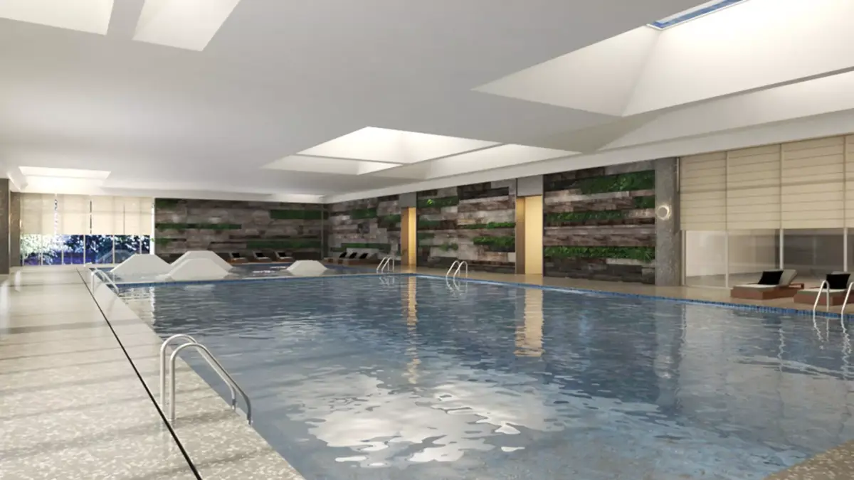 Swimming Pool 3D model 37