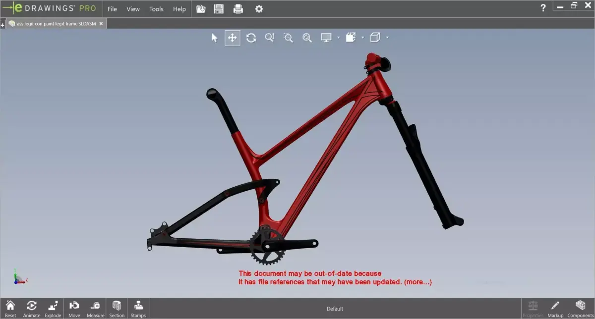Bicycle - mountain-bike 3D model