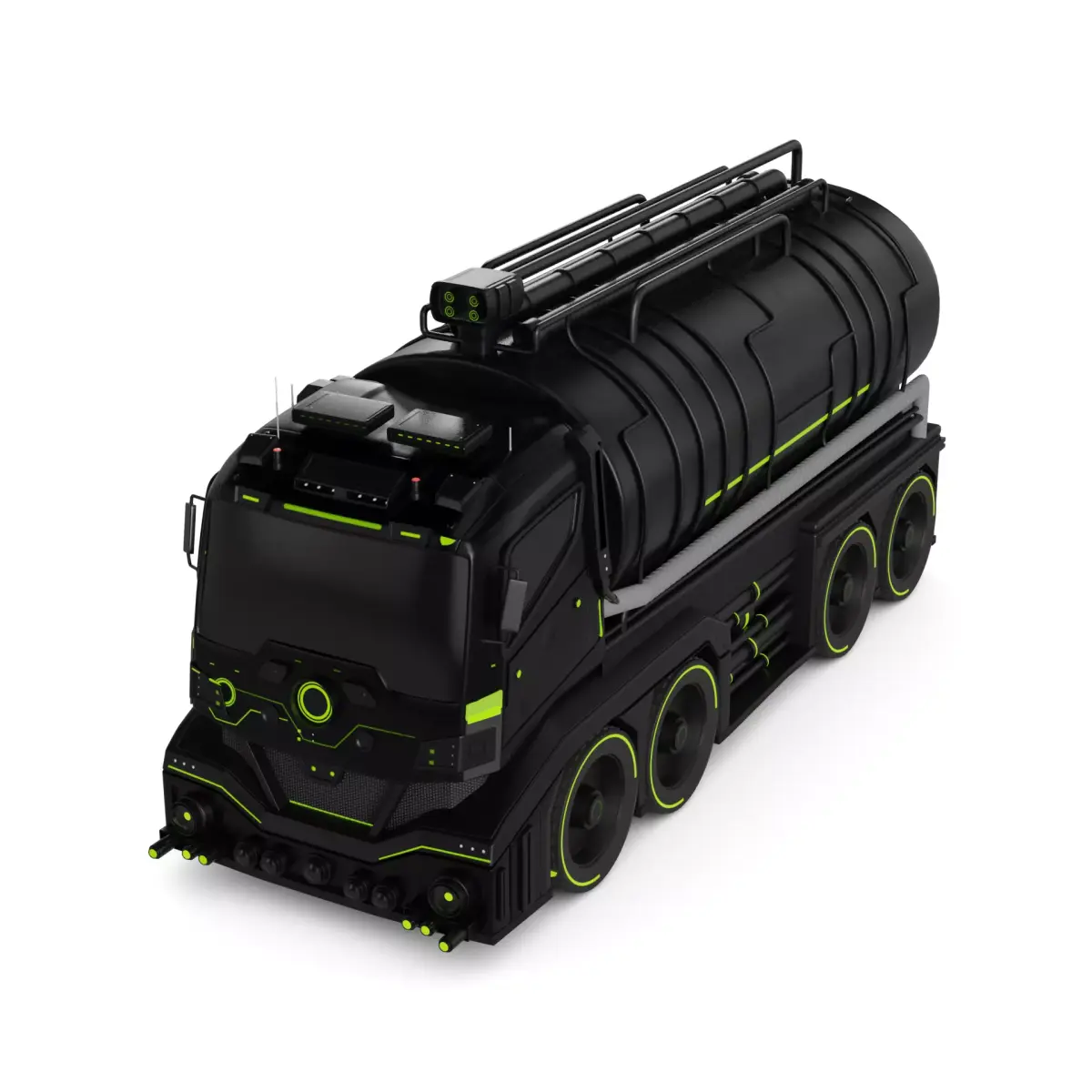 Fire Tanker 3D model buy