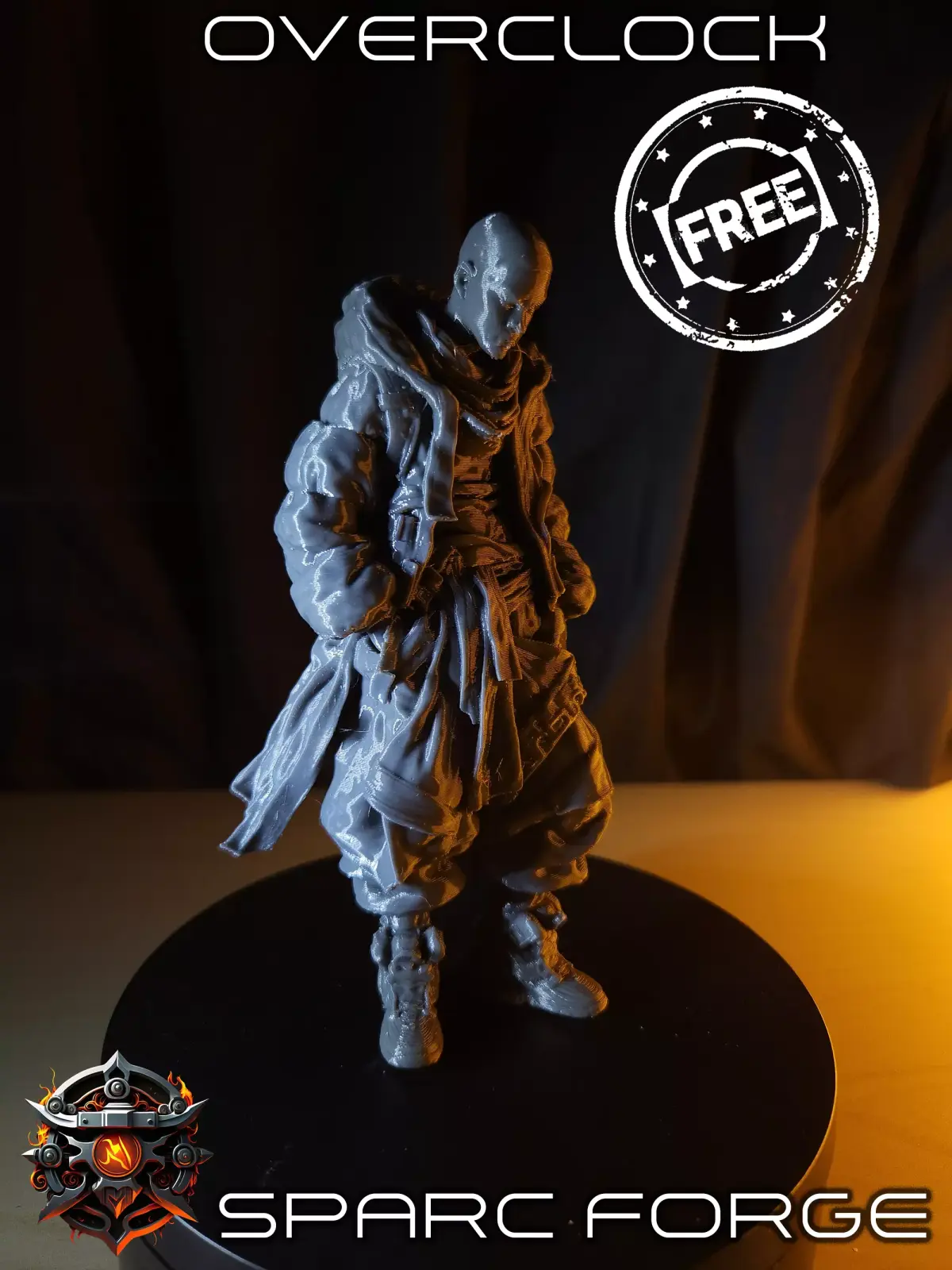 Mercer - Overclock Free 3D print model