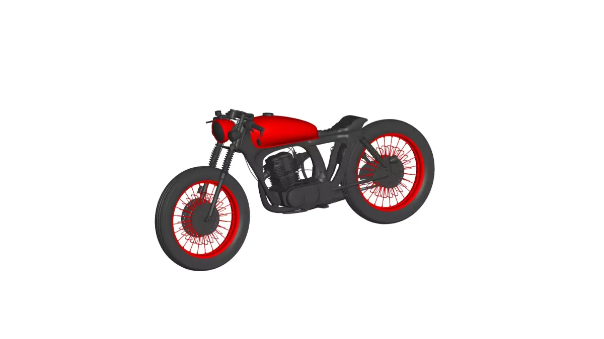 caferacer 3D model