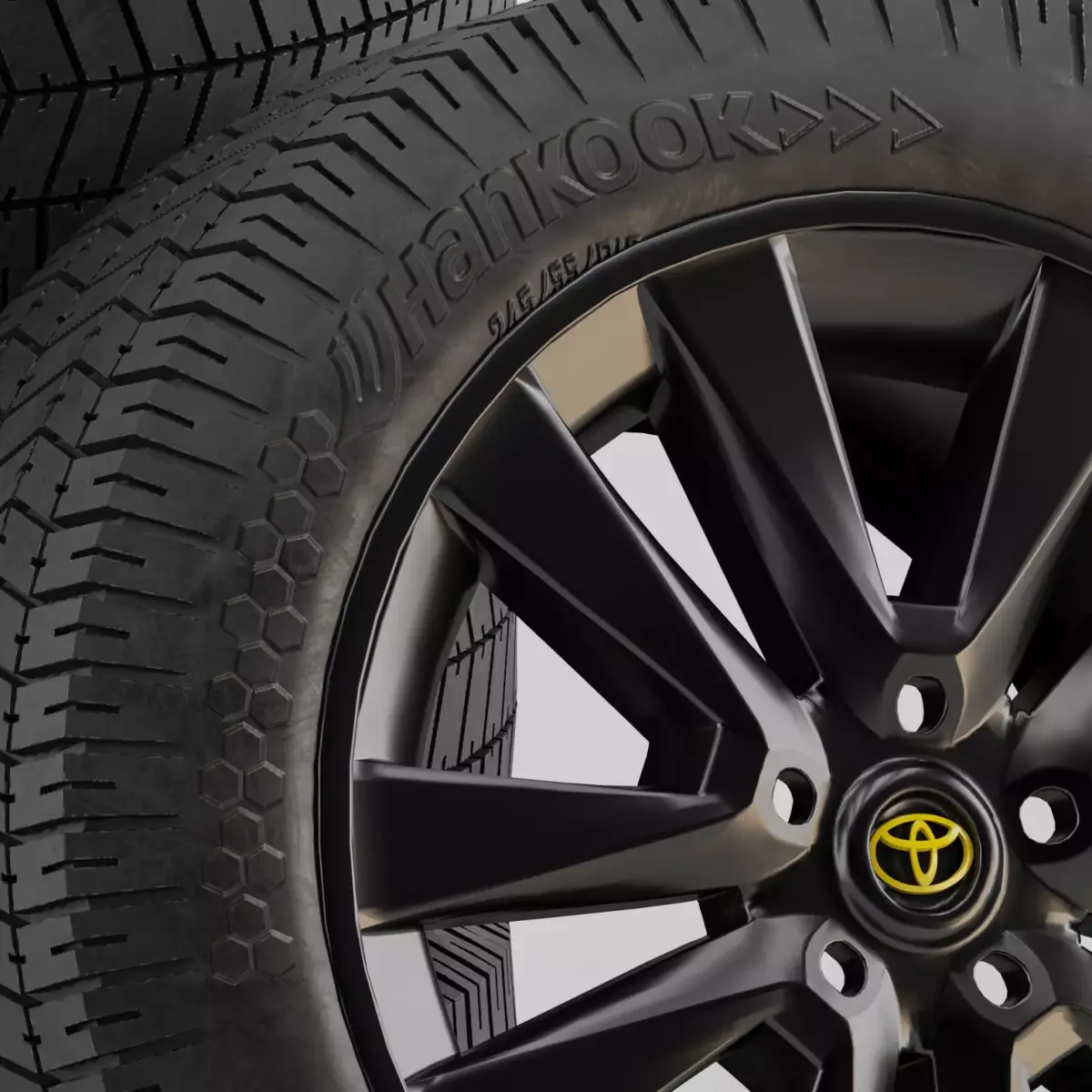 landcruiser  wheels 3D model