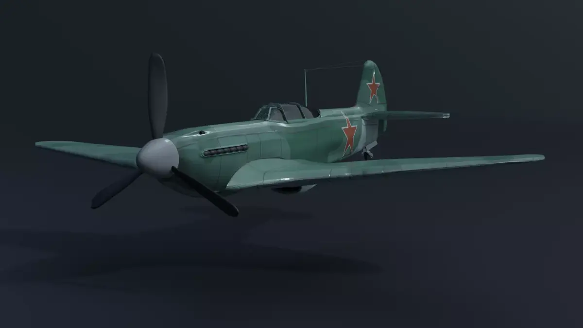 Yakovlev Yak-9 3D model
