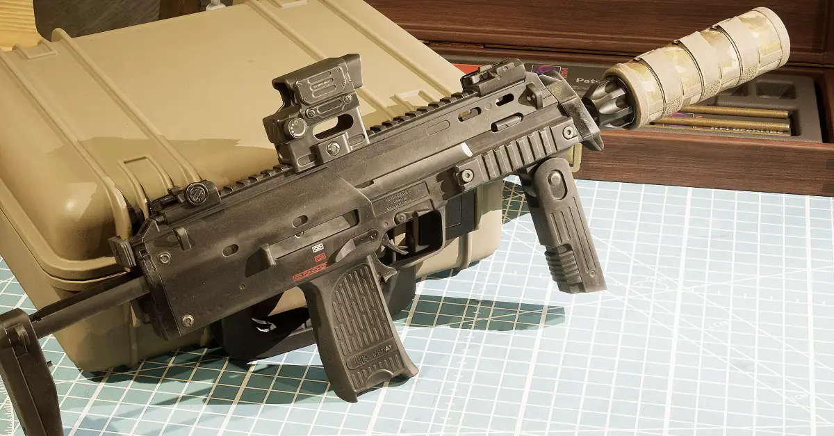 HK MP7A1 Low-poly 3D model purchase