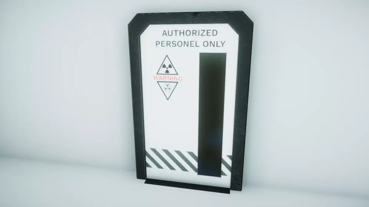 Sci Fi Doors Free low-poly 3D model