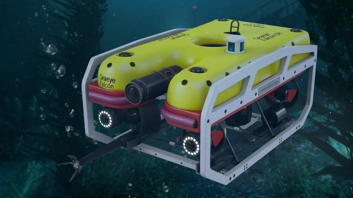 ROV Underwater Robot - Sea Eye Drone Submarine 3D model