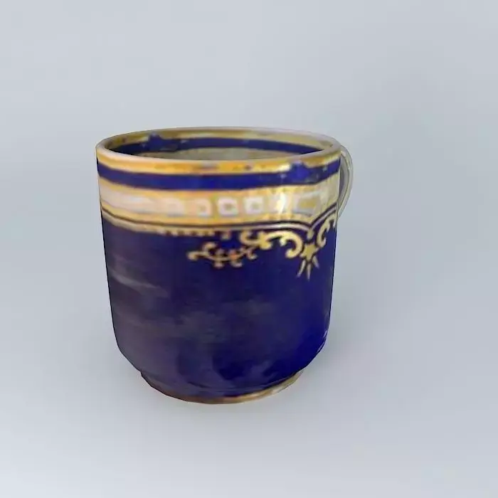 TITANIC1st Class Tea Cup Relic Free 3D model