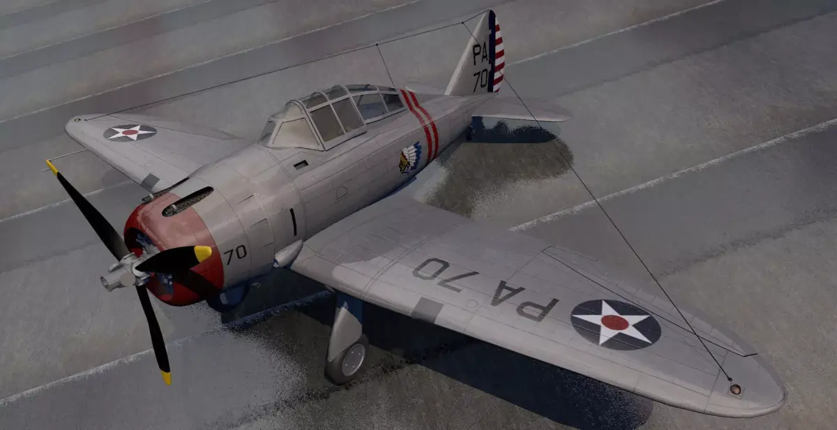 Seversky P-35 3D model
