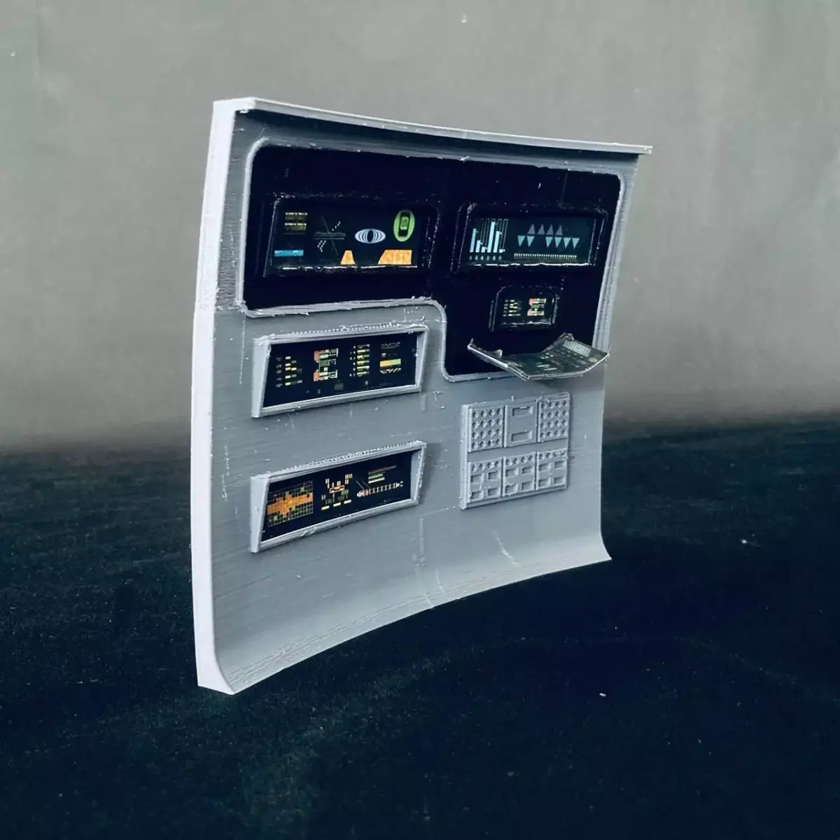 USS Enterprise Bridge Damage Repair Station - The Wrath of Khan 3D print model