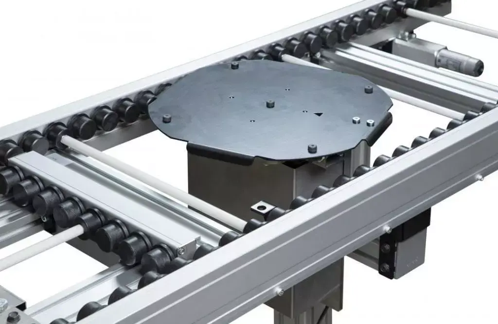 Automated Pallet Handling with Lifter and Incline Options  3D model