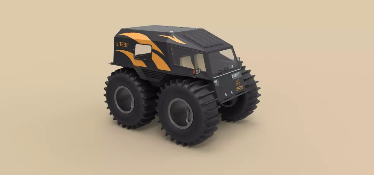 SHERP ATV 3D model purchase