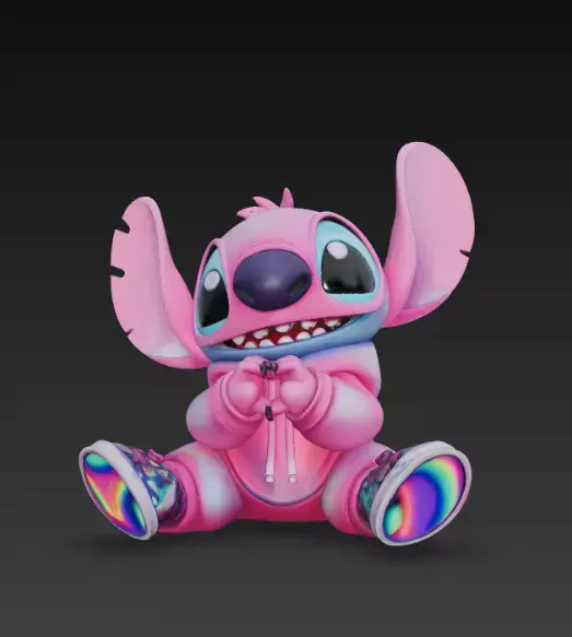 Stitch - Angel 3D print model