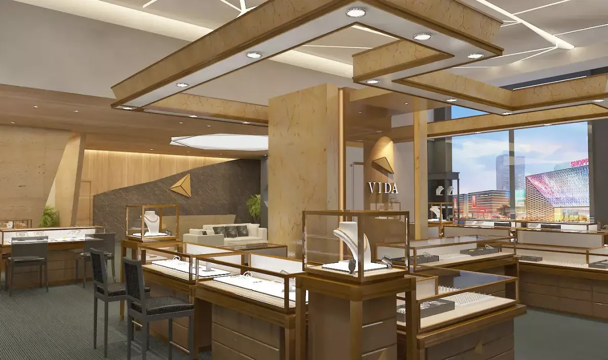 Modern Jewery Store Design 3D model