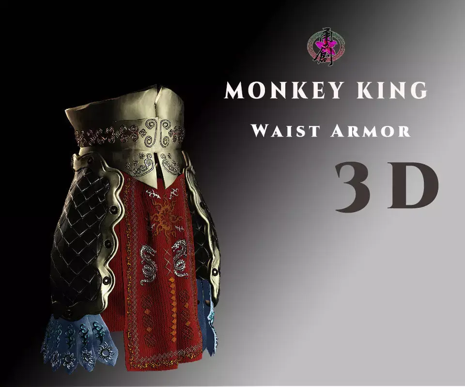DT2- Monkey King - Waist Armor 3D model