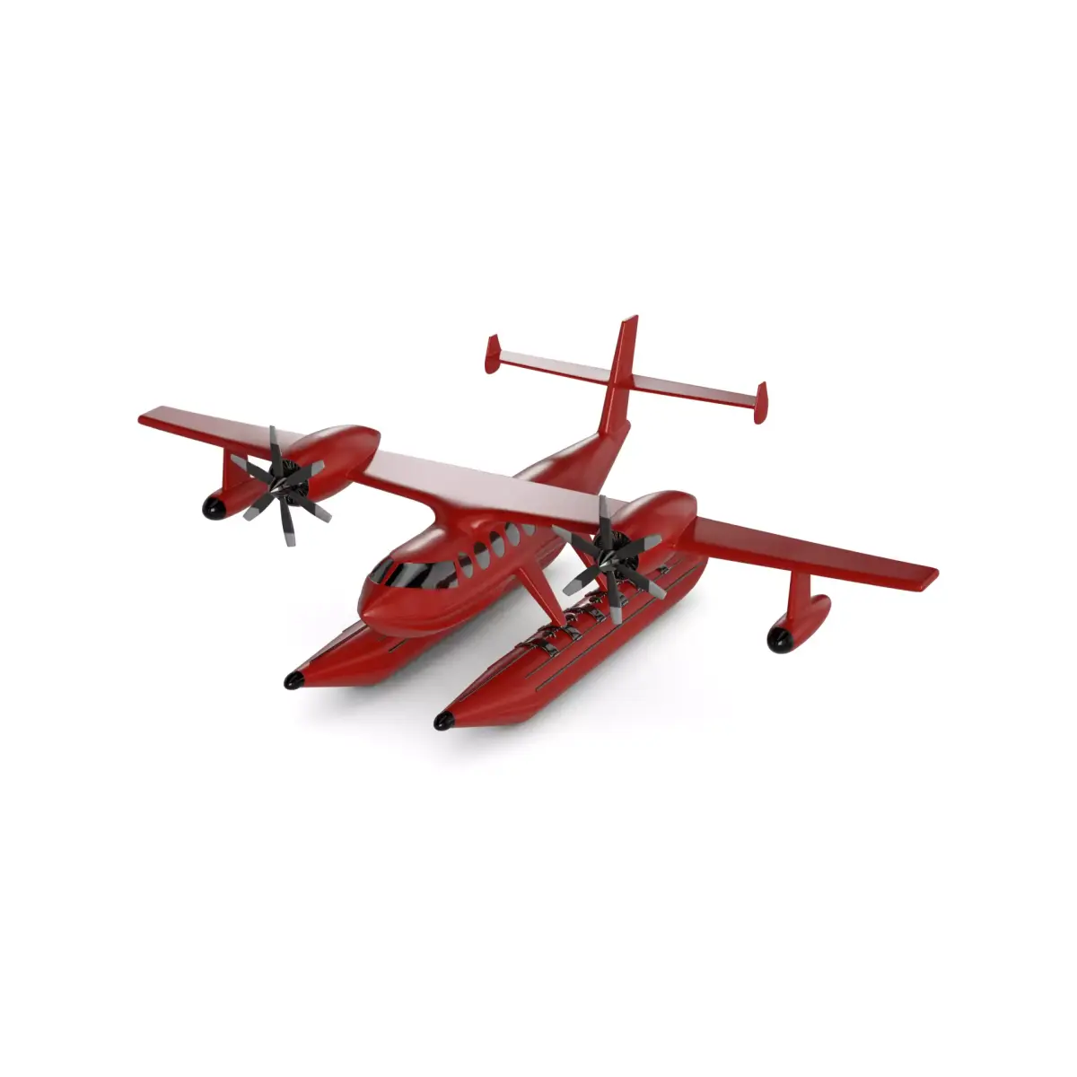 Seaplane 3D model shop
