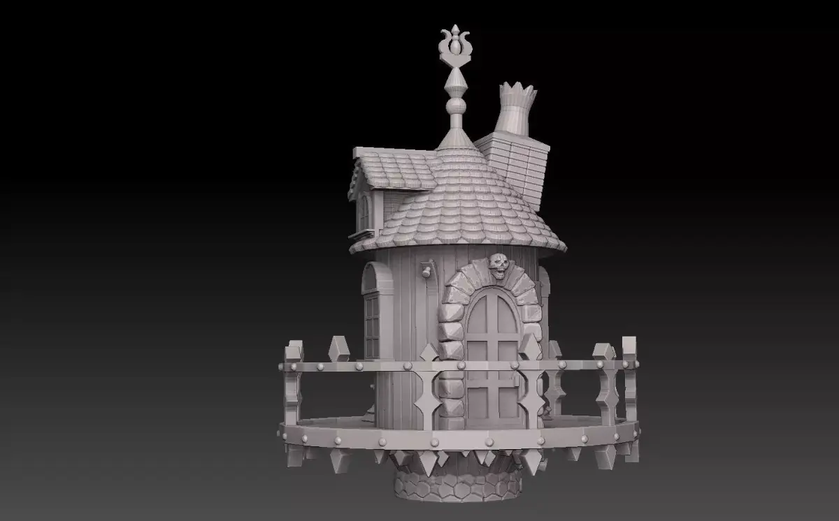Panzer Buggy Mobile Tower 3D print model