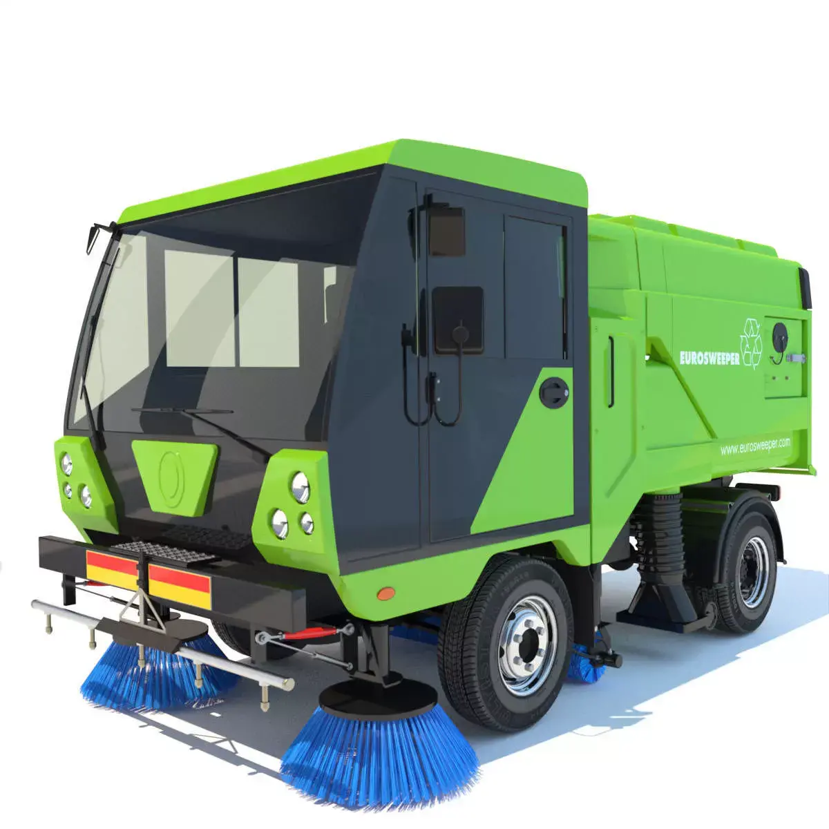 Street Sweeper Scarab 3D model