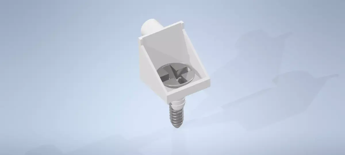 IKEA KOMPLEMENT Shelf Pins 115344  3D model