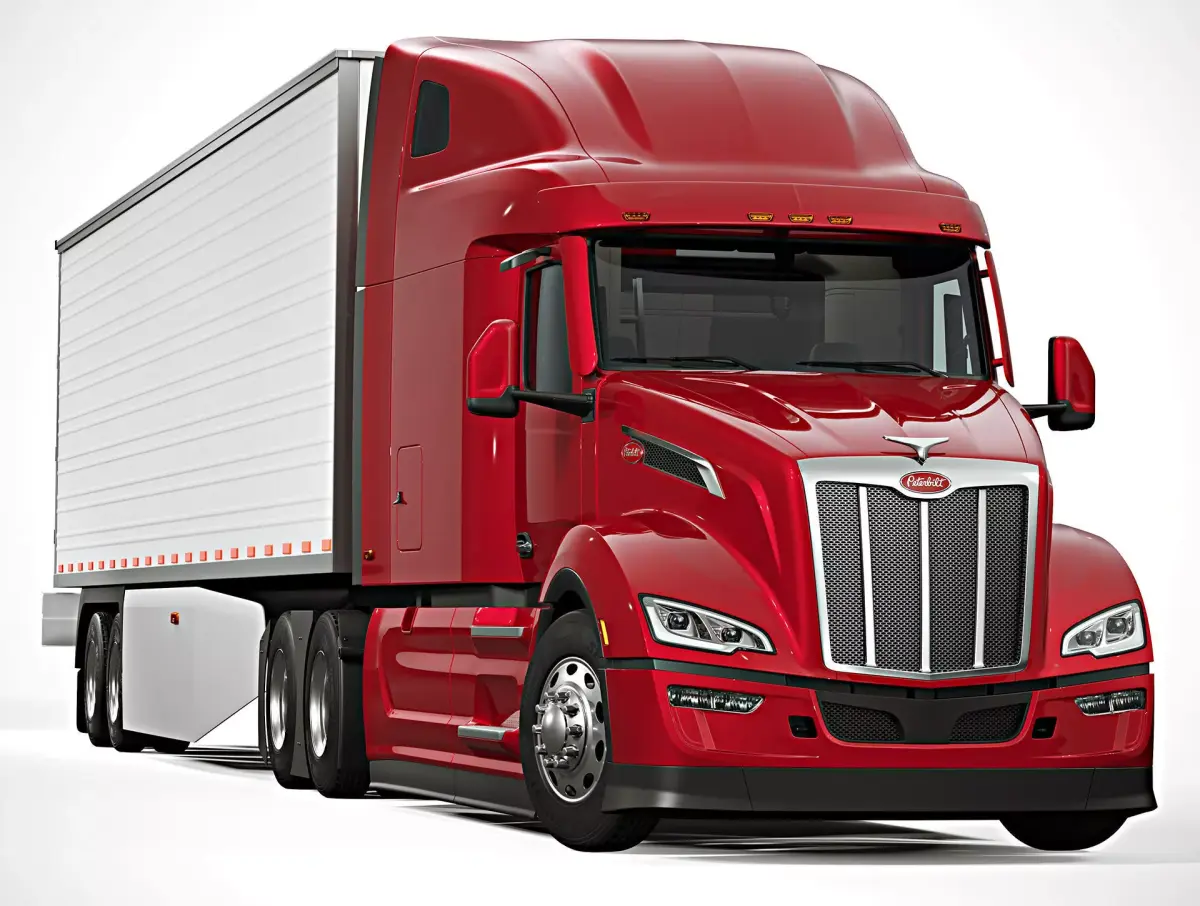 2021 Peterbilt 579 3D model