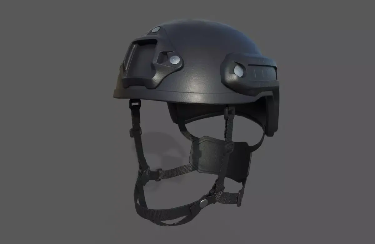 Military Helmet Low-poly 3D model shop
