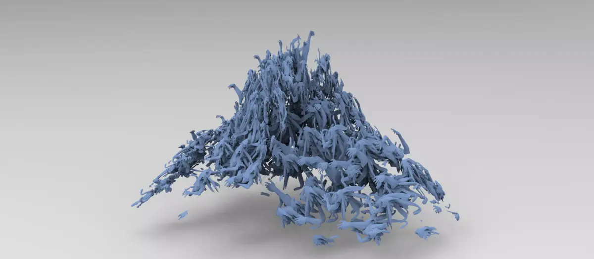 Undead Mound 1 3D model
