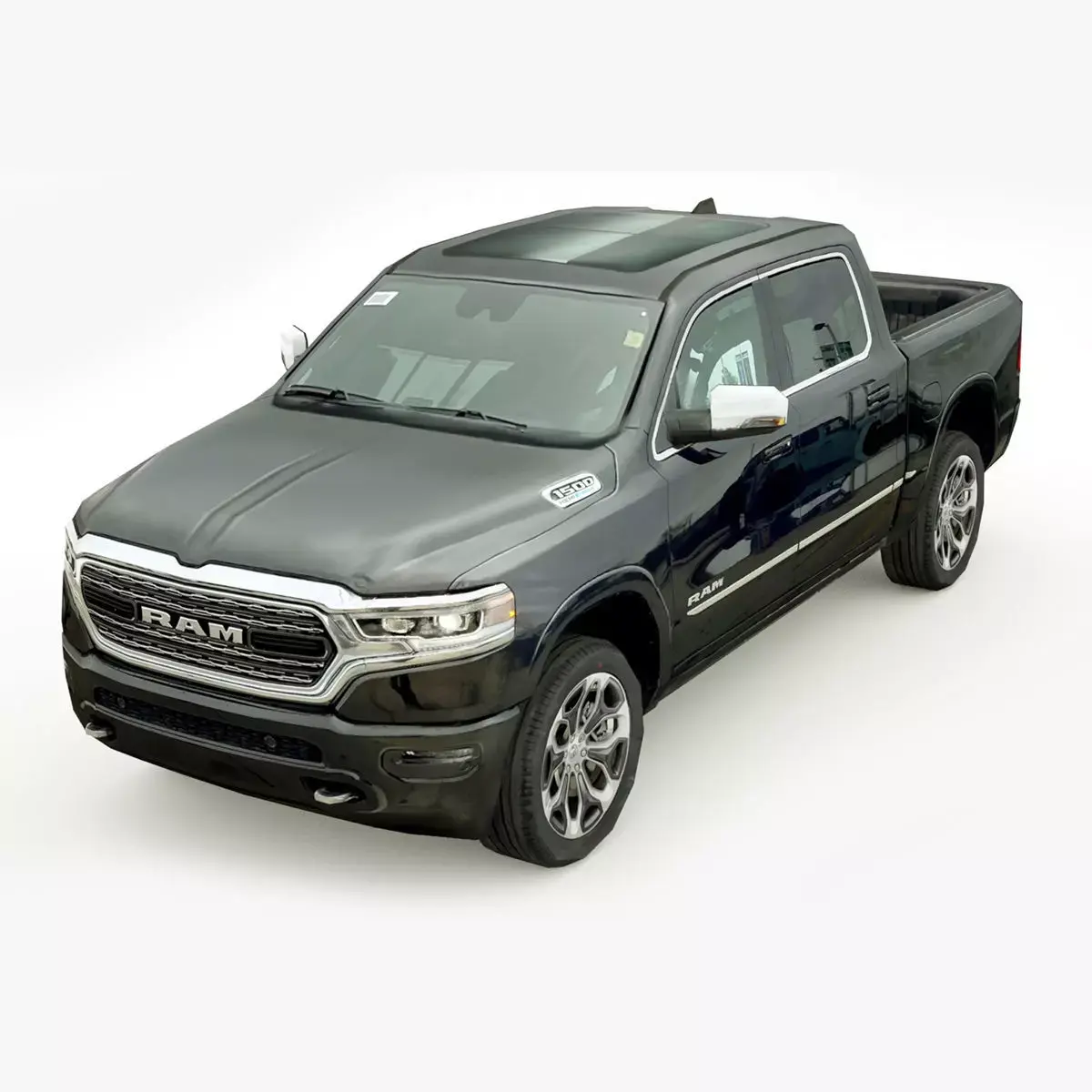Dodge Ram 1500 2023 Low-poly 3D model