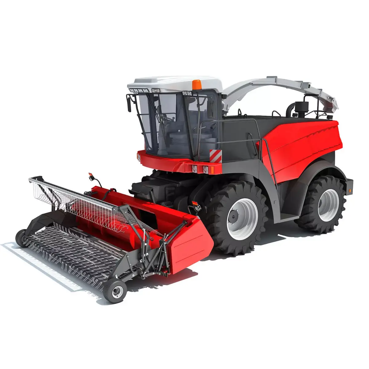 Combine Harvester 3D model 13