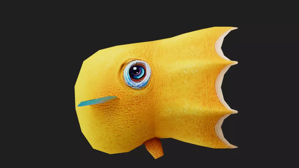 Dumbooctopus Low-poly 3D model purchase