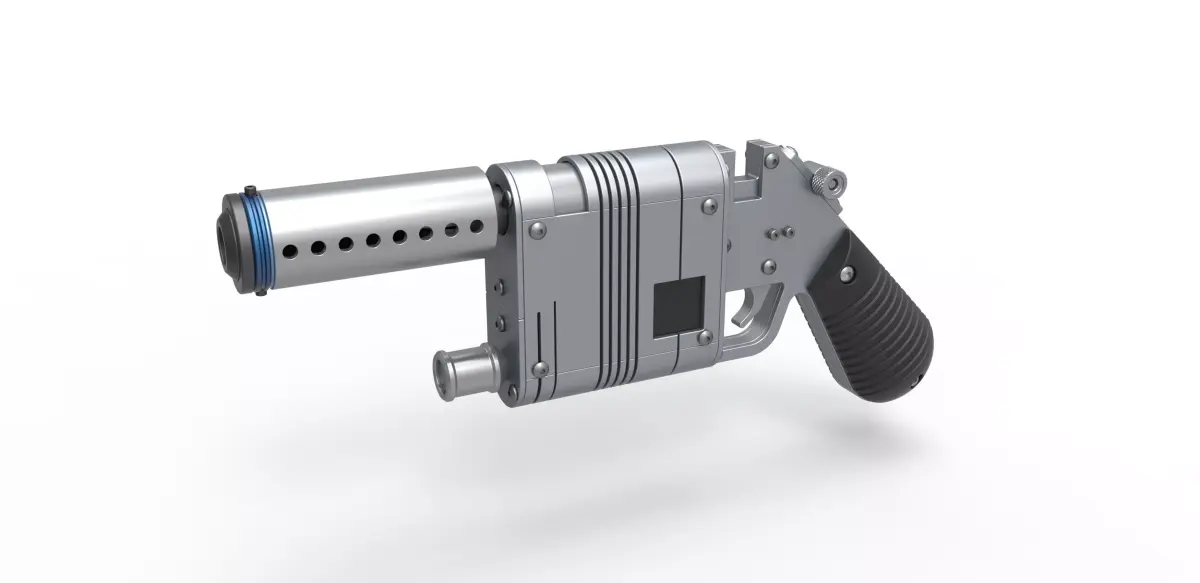 Blaster pistol NN-14 from the movie Star Wars The Force Awakens 3D model