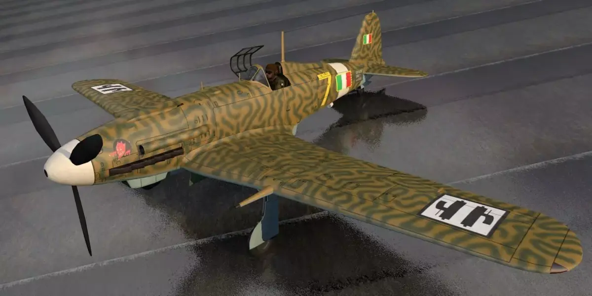 Fiat G-55 Centauro 3D model
