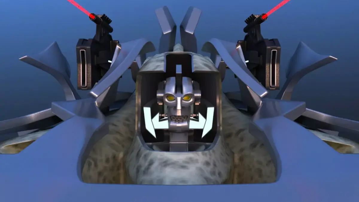 Aircraft Battle Robot 3D model